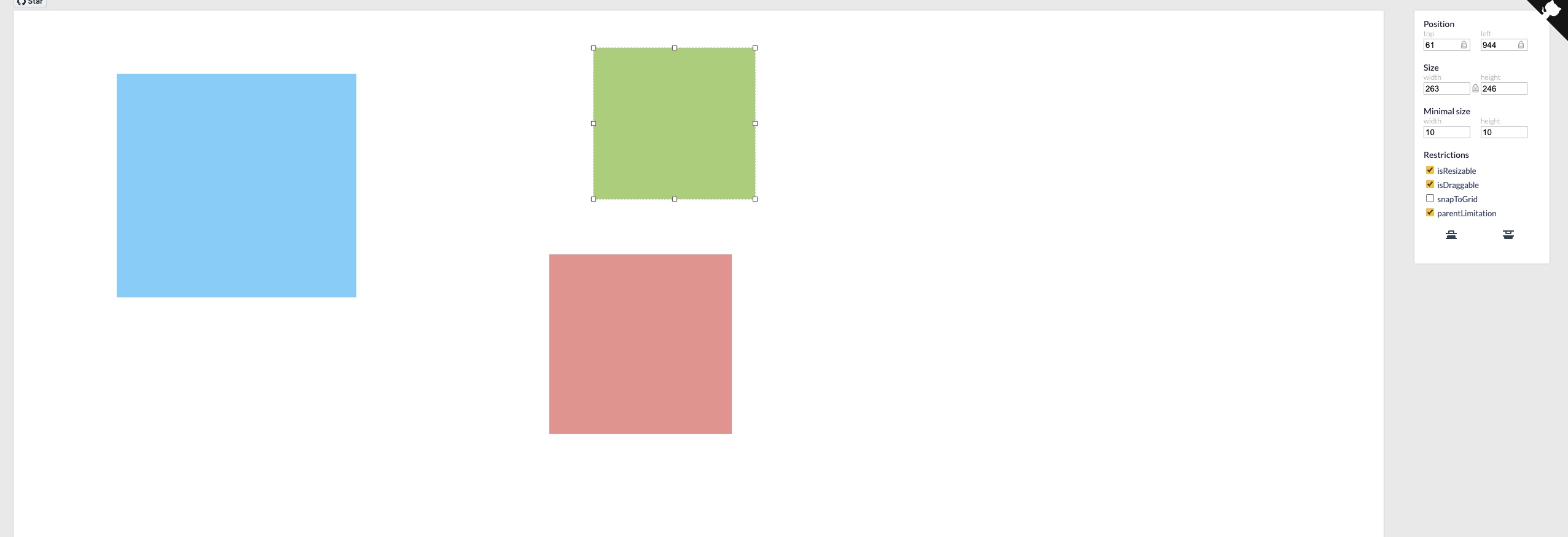 vue-drag-resize